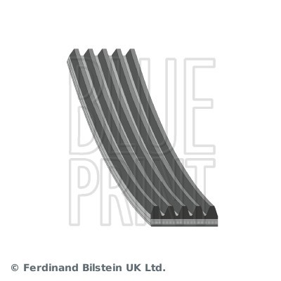 Blue print ad05r884 ribbed - blue,