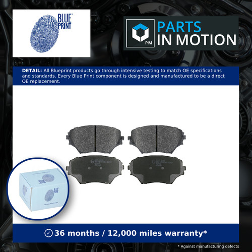 Brake pads set fits toyota - pads,