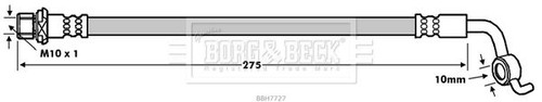 Rear right brake hydraulic - right,