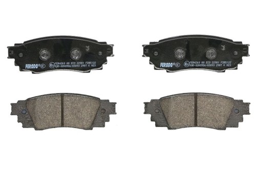 Brake pads set - rear, right