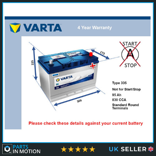 Battery fits toyota rav4 0d - fits,